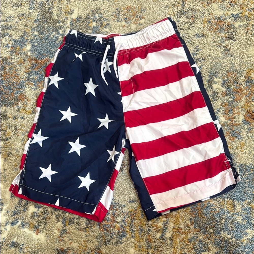Patriotic Star and Stripe Men's Shorts (Size 10/12)